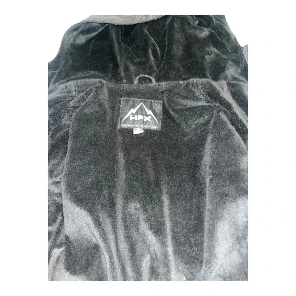 HFX Women’s Black Jacket Faux Fur Lined Preloved - Picture 9 of 9
